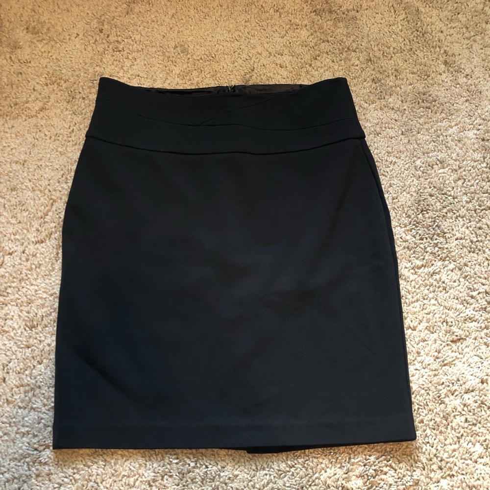 INC International Concepts black dress skirt